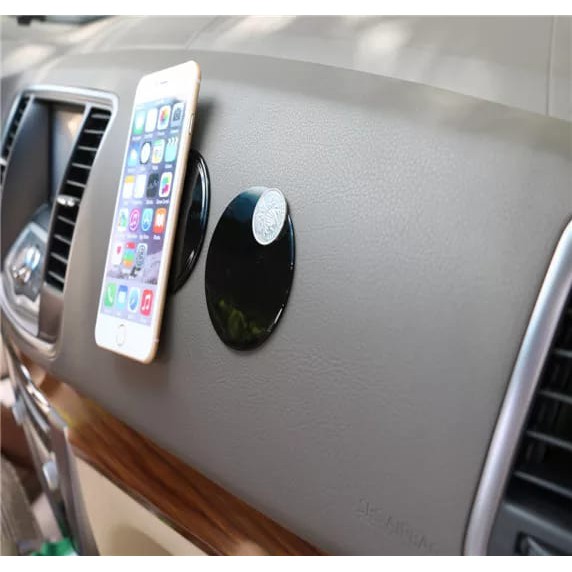 Nano Sticky Pad Bulat Tatakan Dashboard Anti Slip Mobil