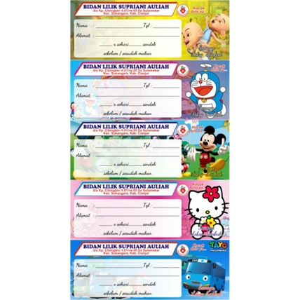 

Stiker Obat 100 Lembar