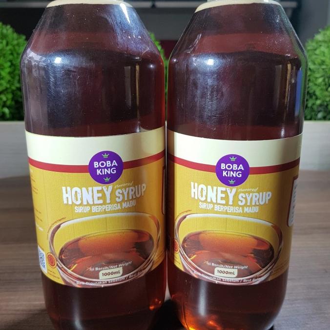 

Promo Awal tahun Boba King Honey Syrup 1000ml Promo Awal tahun