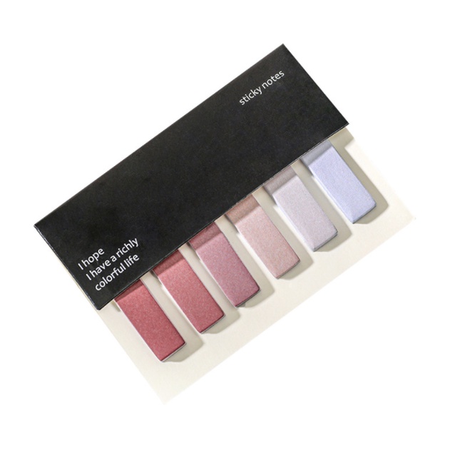 

J2 - Memo tempel polos Sticky notes key mark note paper 6 line