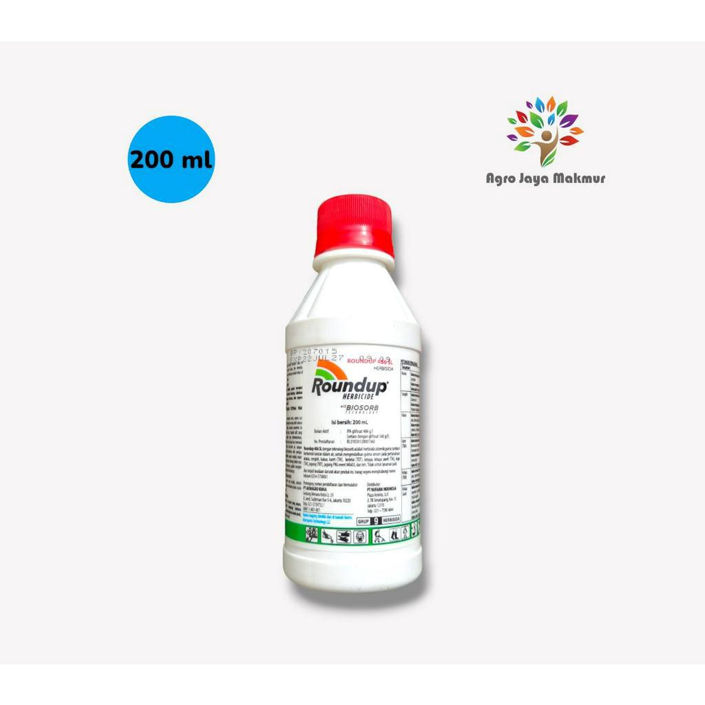 Round up 486 SL isi 200 ml/roundup 200ml/roundup/obat rumput roundup 200ml/herbisida/pembasmi tumbuh