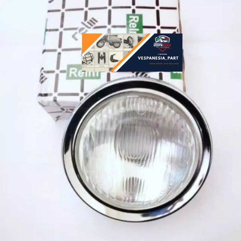 REFLEKTOR LAMPU VESPA SPRINT VELOCE BAGOL