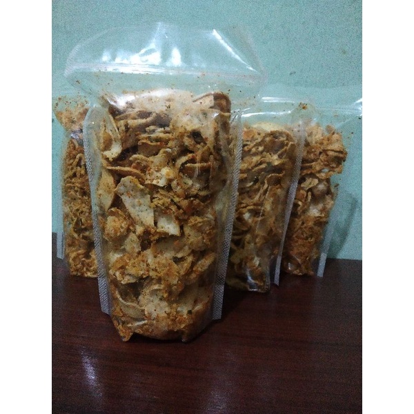 

Basreng Kriuk Pedas Gurih Wangi Daun Jeruk (100gr) Rp.10.000