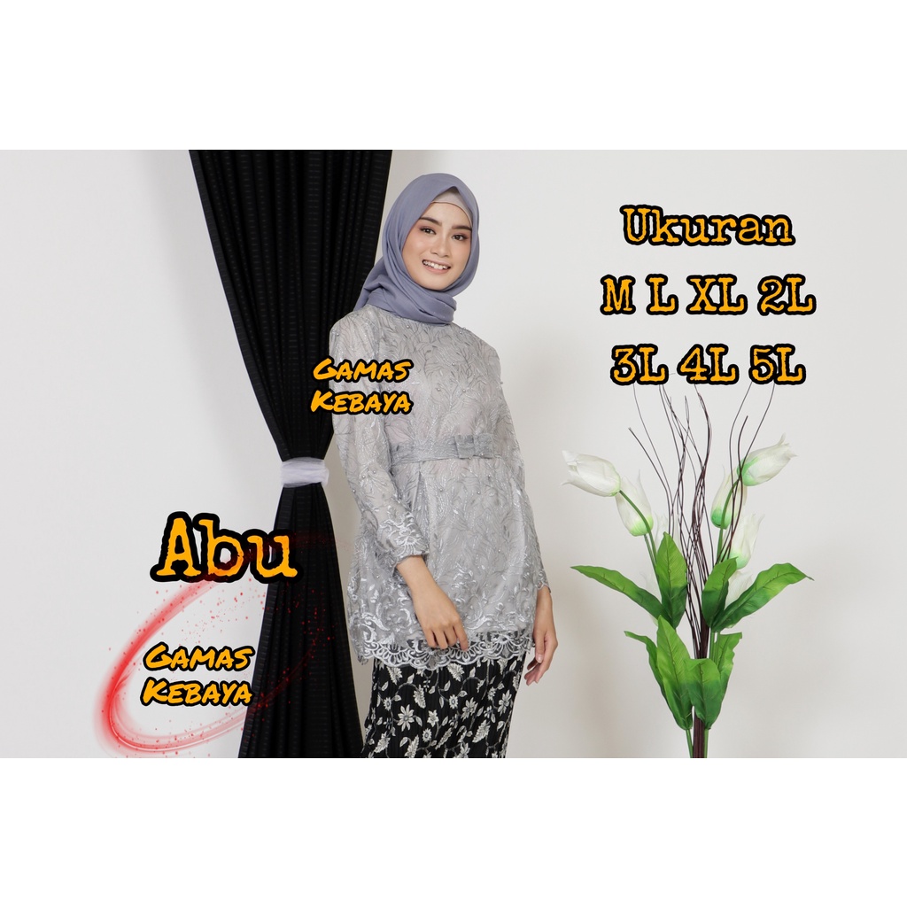 ATASAN KEBAYA CANTIKA SEMI TUNIK B /KEBAYA MODERN/KEBAYA WISUDA/KEBAYA BRUKAT/KEBAYA JUMBO