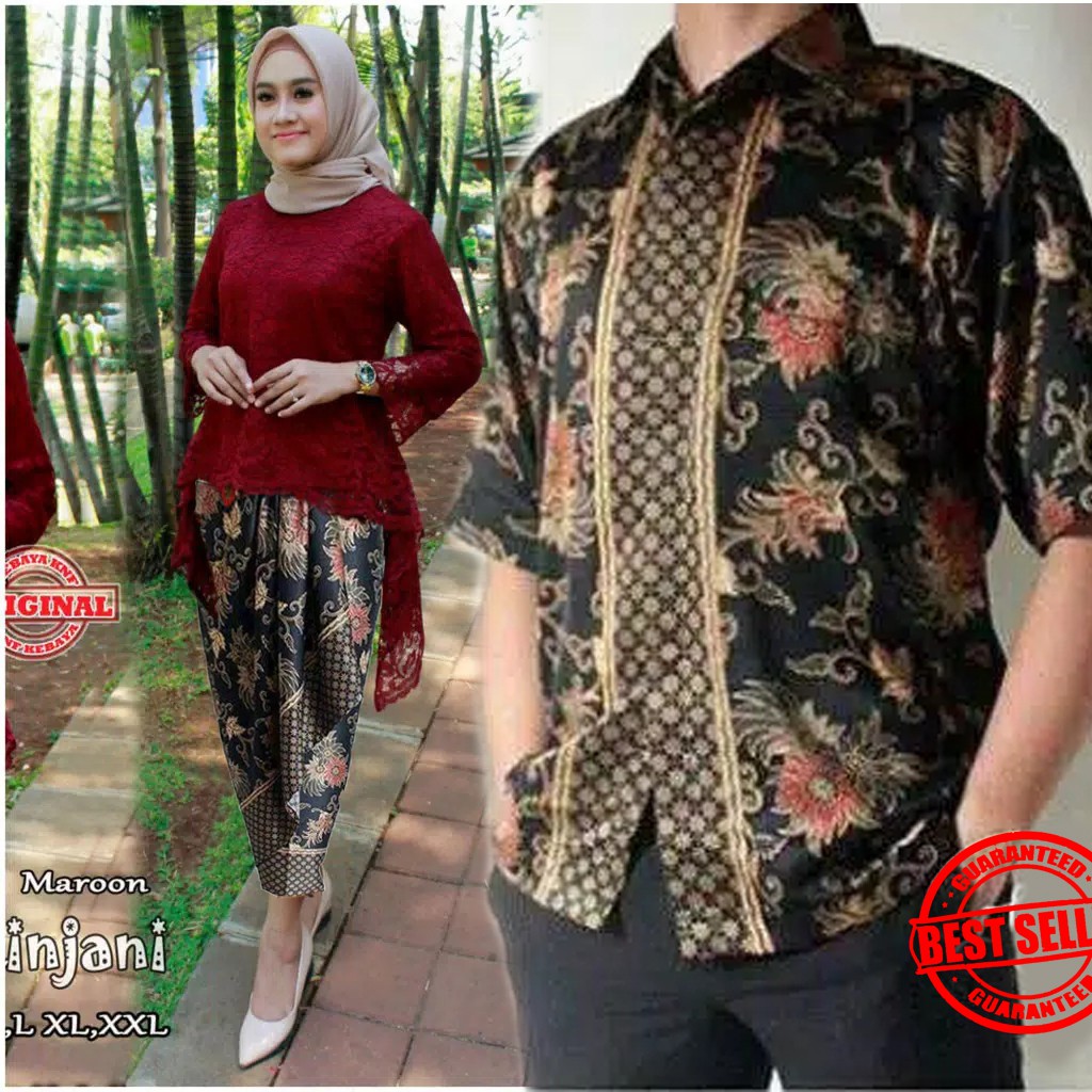 Kebaya couple tika Rinjani/Kebaya Couple/Kebaya KNF-1