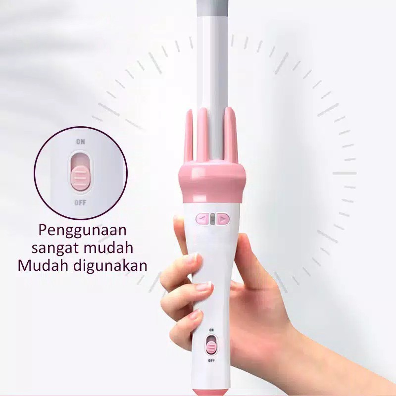 [JY] CATOK CATOKAN VIVID &amp; VOGUE CATOKAN RAMBUT KERITING OTOMATIS MB 220 - SISIR PENGERING RAMBUT