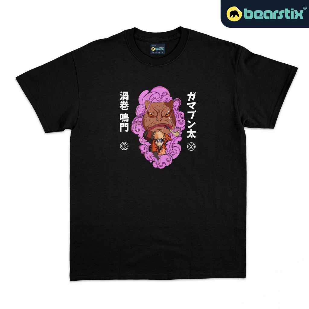SHINZO - Tshirt Gamabunta - Baju Naruto - Tshirt Anime Streetwear - Baju Katak