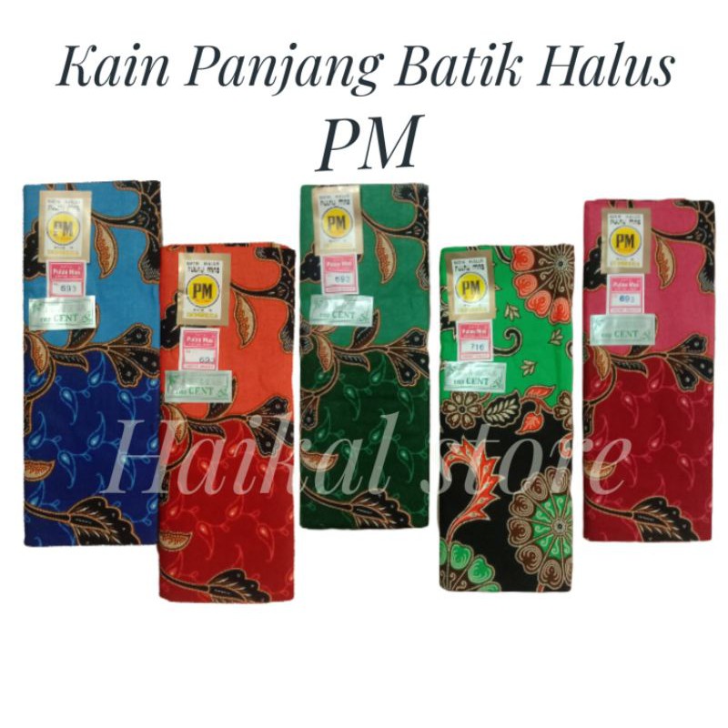 Sarung Batik Wanita Halus Cap Cent 200 x 105 Cm