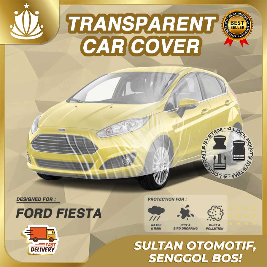 Body Cover Mobil Plastik TEBAL Ford Fiesta WATERPROOF