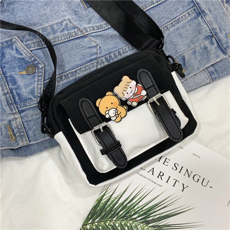 DBCOL Cutie Bag Tas Selempang Perempuan Tas Cewek Korea/Tas Fashion Korea/Slingbag Korea