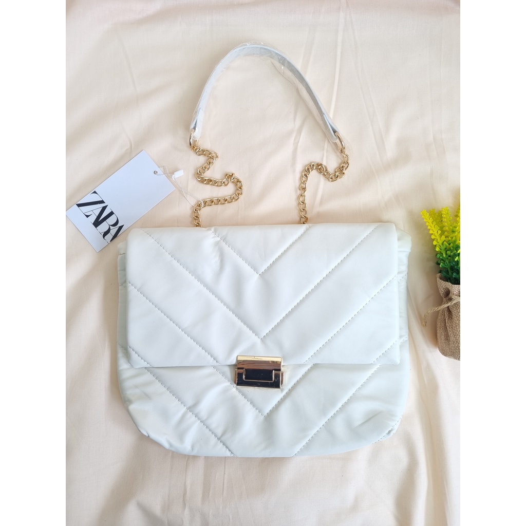 TAS ZARA WANITA MAXI QUILTED BAG