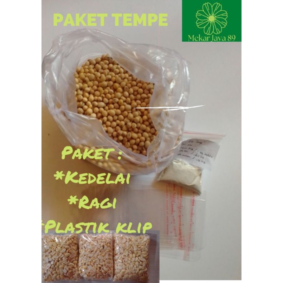 

Tempe kacang kedelai ragi paket 1kg