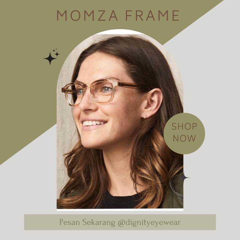 KACAMATA WANITA FRAME MOSCOT MOMZA PREMIUM