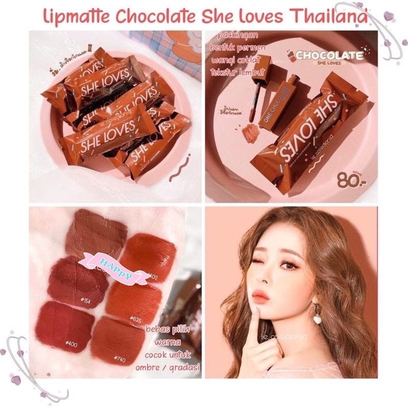 [ ECER ] SHE LOVES COCOLATE LIPCREAM