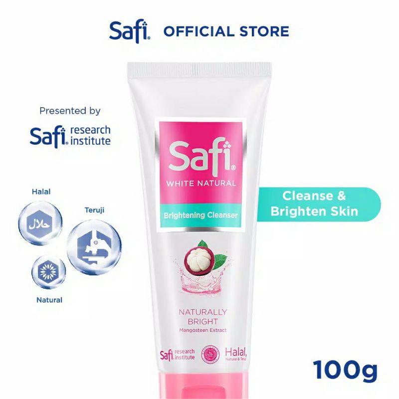 Safi White Natural Brightening cleanser Mangosteen Extract