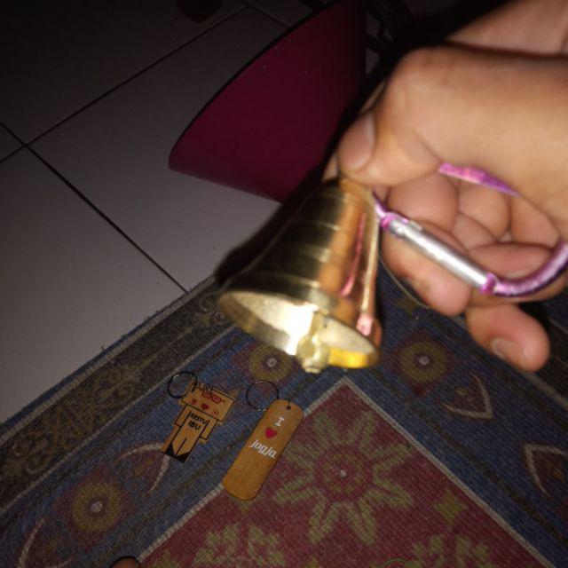 (bisa Cod) Bel Lonceng Klinting Kuningan N 3 Ukuran 4x4 Cm - Bel Pintu Pagar Bel Hewan Anjing Kucing