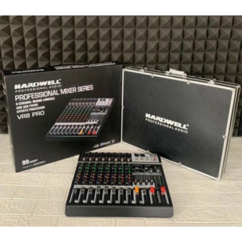 Mixer audio HARDWELL VR8 PRO /VR8PRO /VR8 PRO ORIGINAL +hardcase