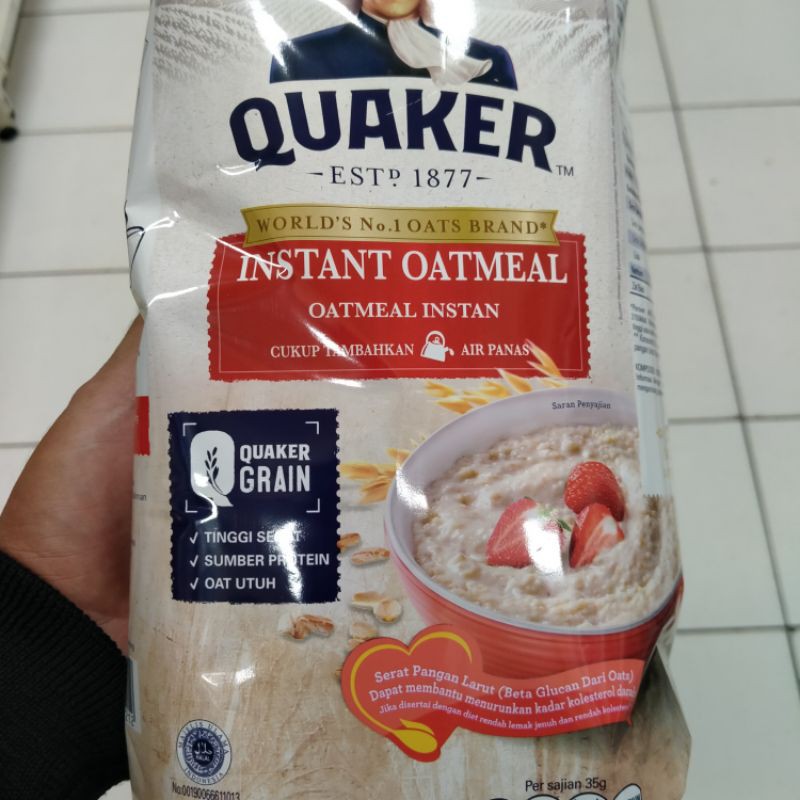 

quaker oatmeal 800gr instan oatmeal
