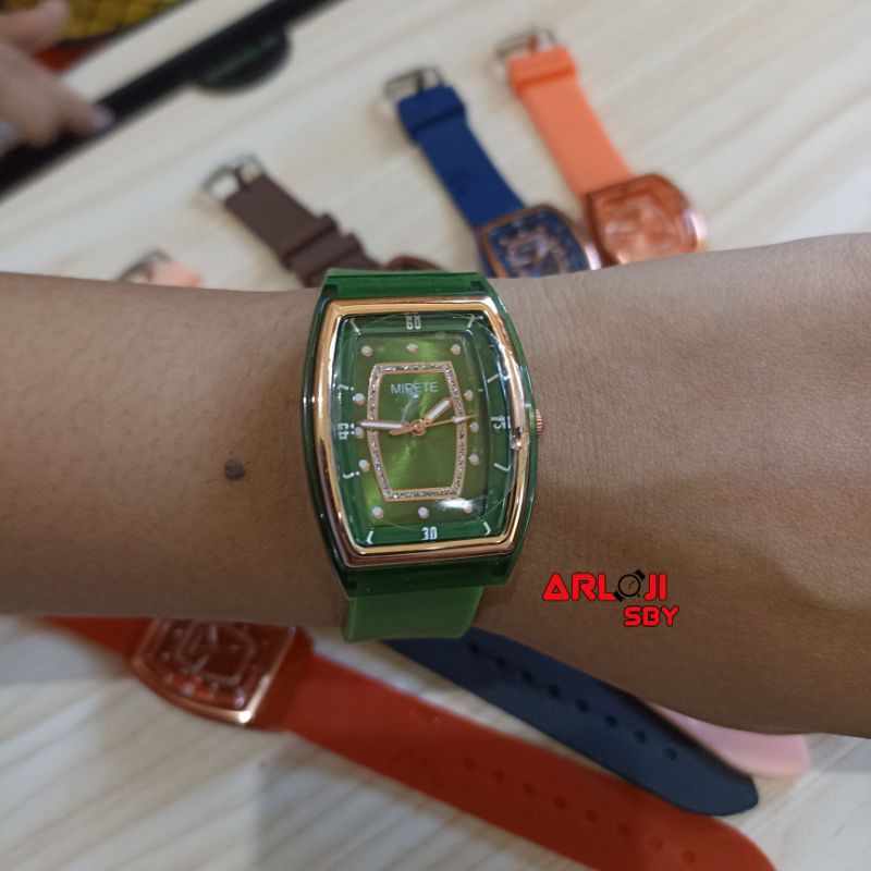 JAM TANGAN WANITA MIRETE MODEL  ORIGINAL TAHAN AIR