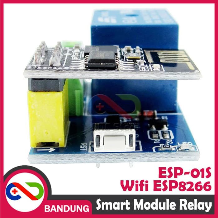 SMART MODULE RELAY WIFI ESP8266 ESP-01S WIFI RELAY MODULE 5V IOT