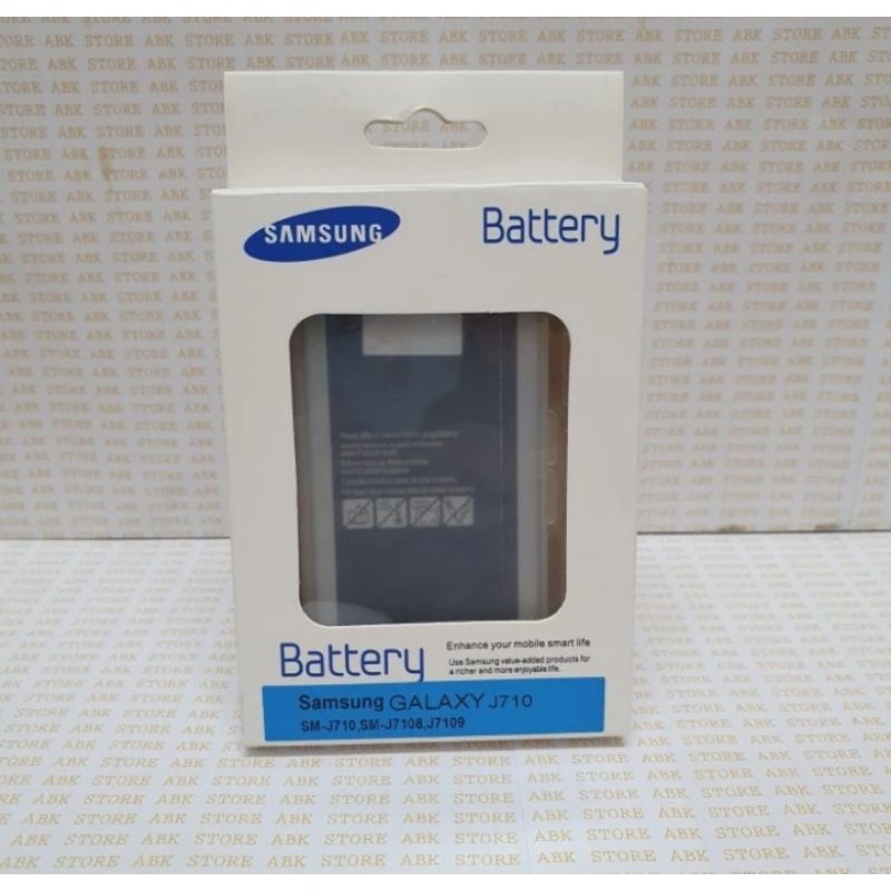 BATTERY BATRE BATRAI BATERAI SAMSUNG J710 J7 2016 ORIGINAL 100%