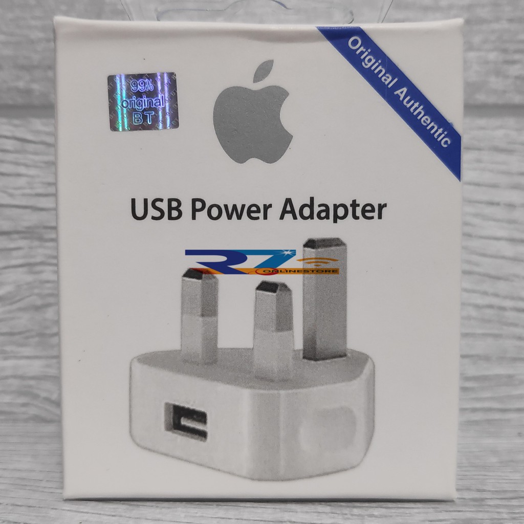USB Power Adapter Model A1480 (Kaki 3) Apple/iPhone/iPad