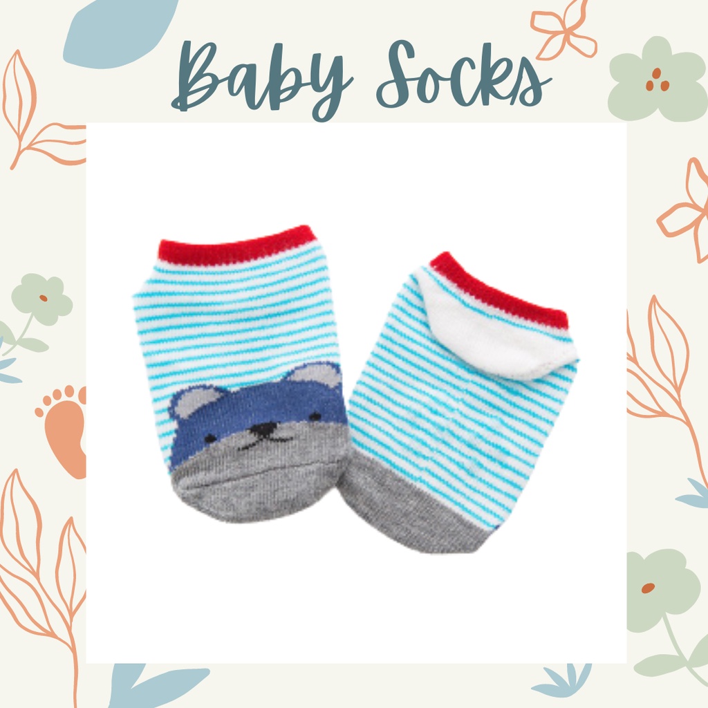 MBSS Kaus kaki anak bayi non-slip kaos kaki katun/ baby socks / NICE PETS