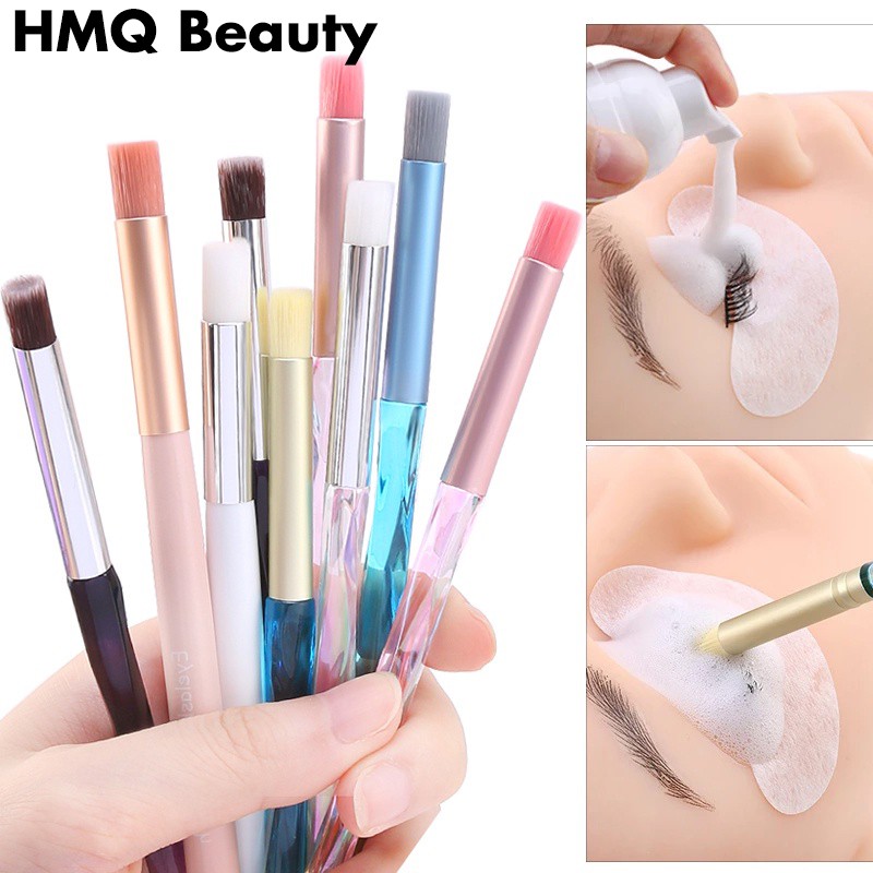 10pcs Eyelash Cleaning Brush Eyelash Extension Tool Clean Skin Care Remover Washing Eyelash Eyebrow Brush Makeup Tool