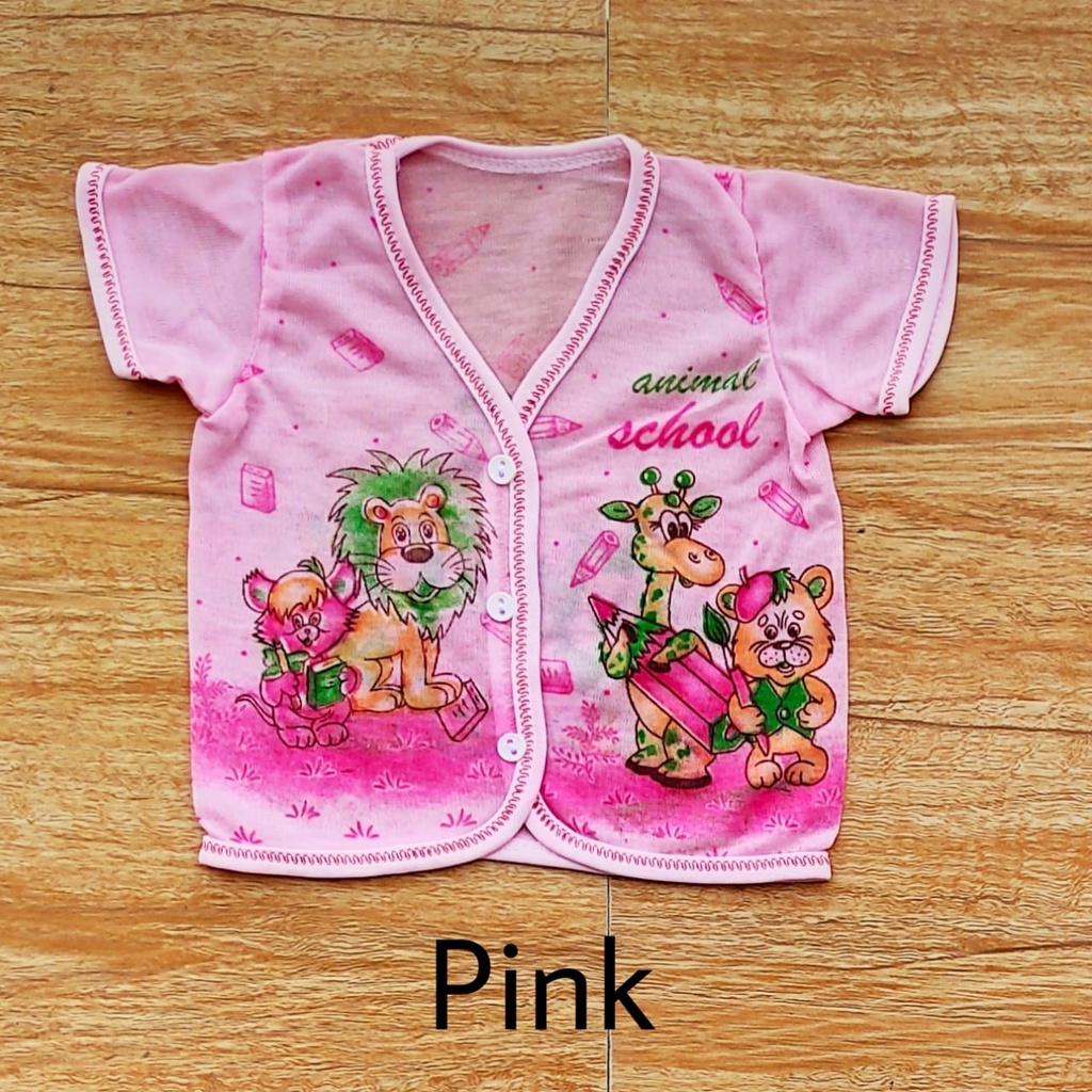 Baju bayi pendek WARNA perlengkapan bayi lahir