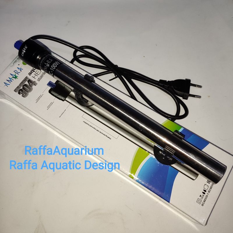 Heater Amara 100 Watt Heater 100 Watt Aquarium