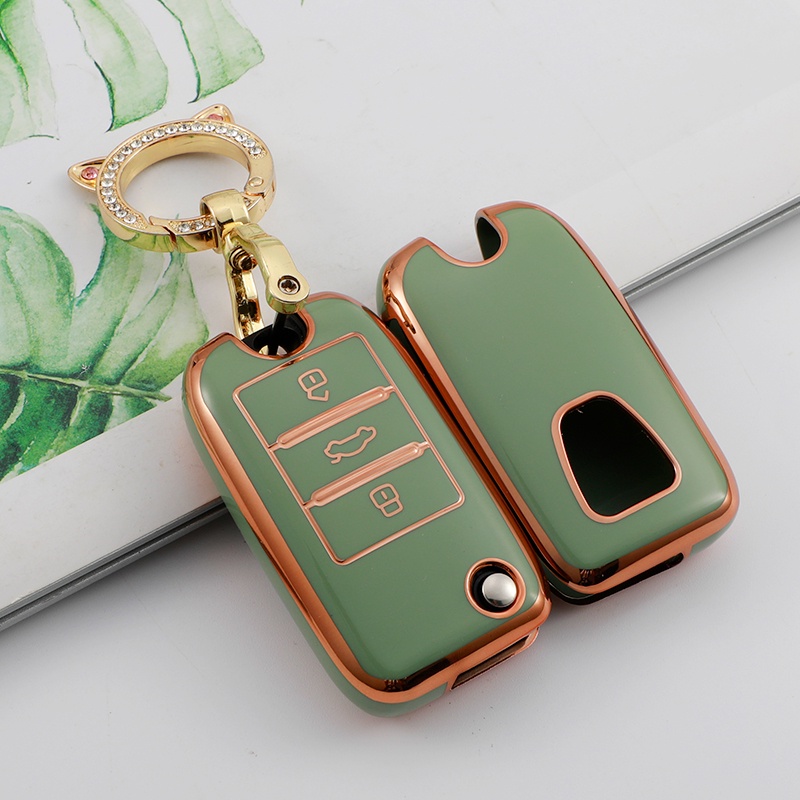 Casing Kunci Mobil 3 Tombol Bahan TPU Untuk Roewe RX5 2017