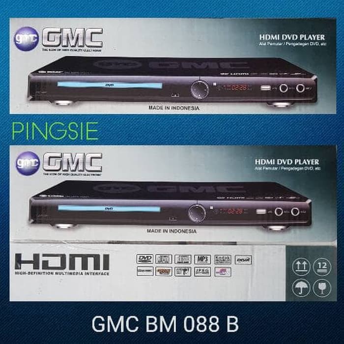 DVD PLAYER GMC HDMI