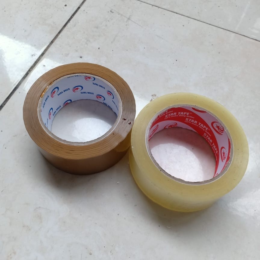 LAKBAN 45MM X 90 YARD HARGA SUPER MURAH warna dan merk wajib random