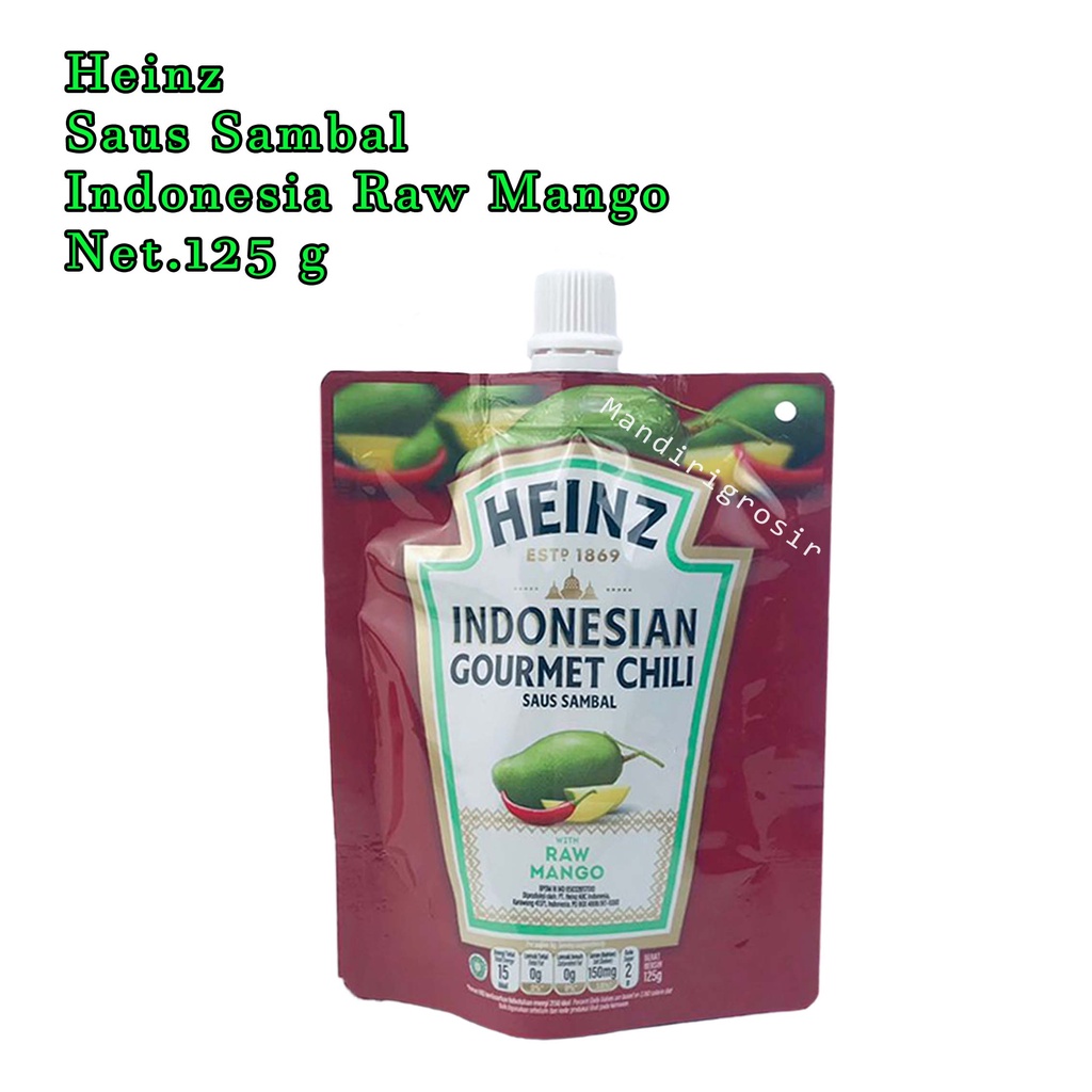 Heinz / Saus Sambal  / Saus Jalapeno / 125 g