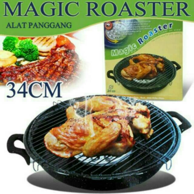 Magic roaster maspion 34cm - alat panggangan sosis - grilled maspion