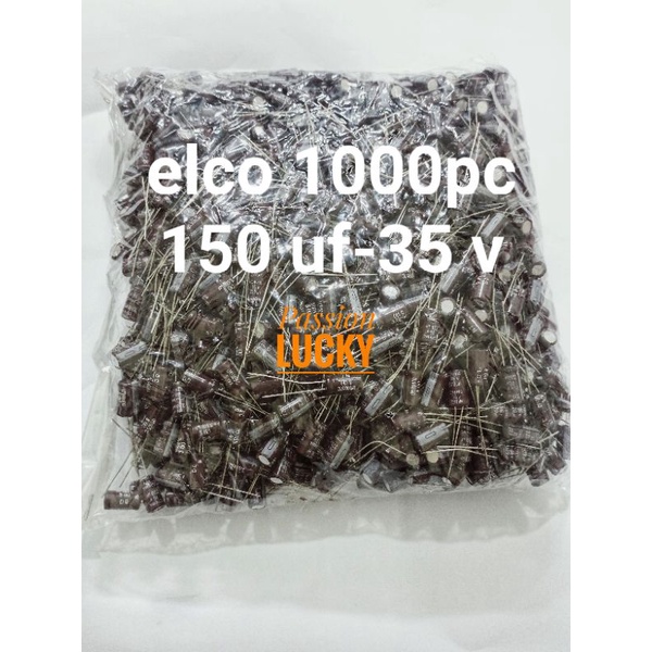 ELCO GROSIRAN ISI 1000PC 100UF-50V /470 UF-50 V /220 UF-35 V