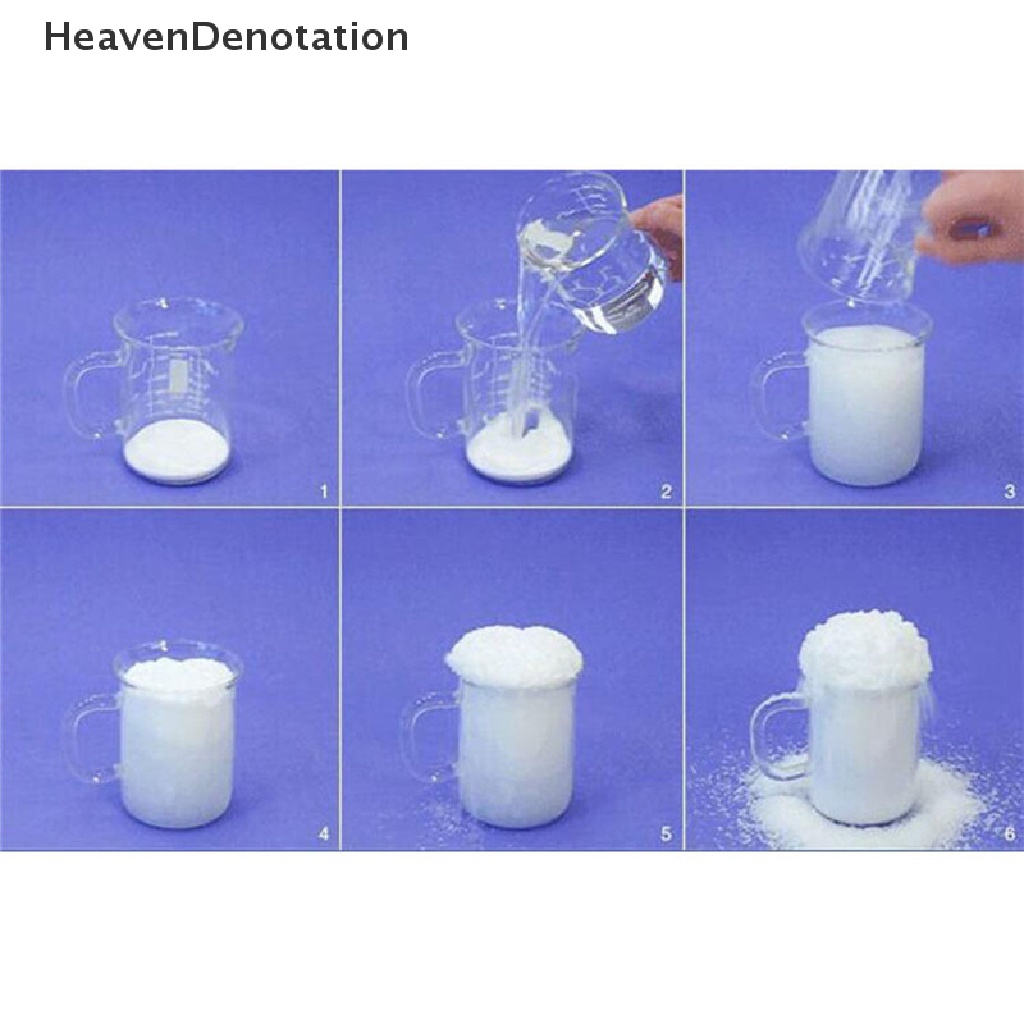 [HeavenDenotation] Fake Snow Christmas Artificial Instant Decor Powder Xmas Magic Fluffy Decoration