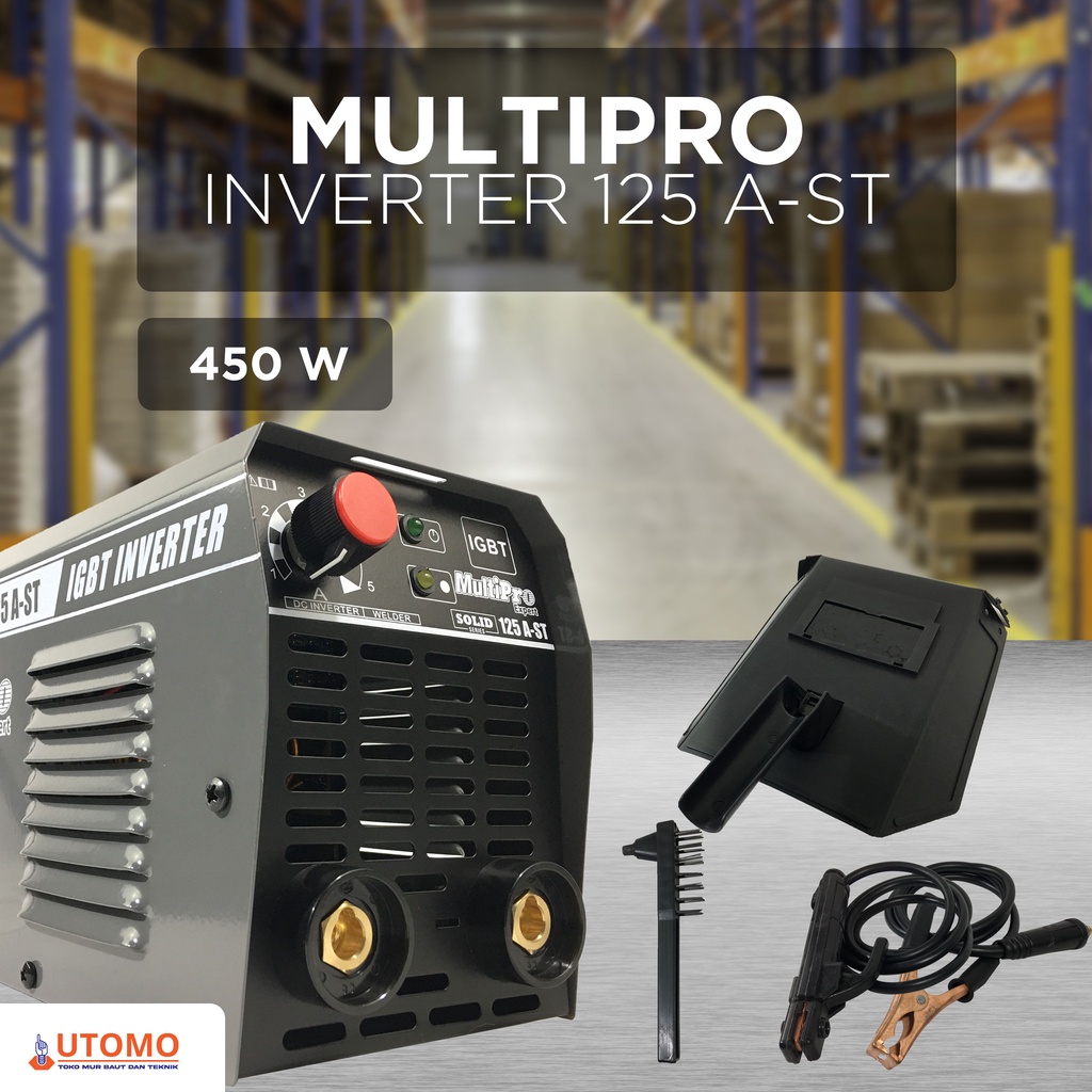 mesin las multipro solid 125 A-ST mesin las multipro 120 Ampere - mesin las murah 450 watt