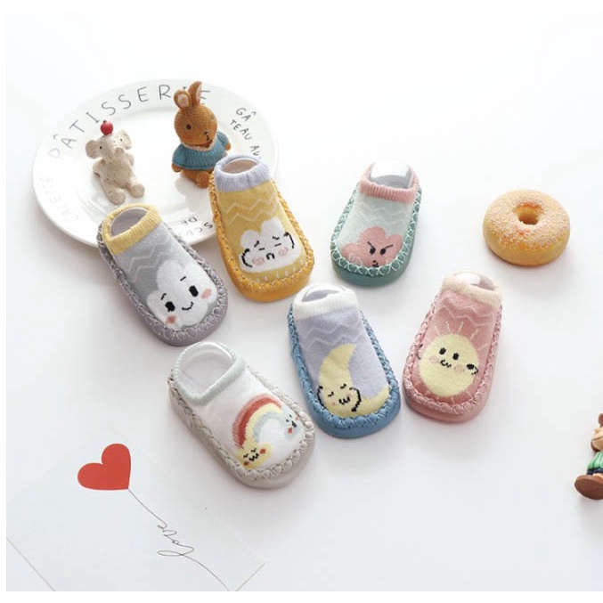 CLOUD moccasins sepatu bayi anak antislip kids sock