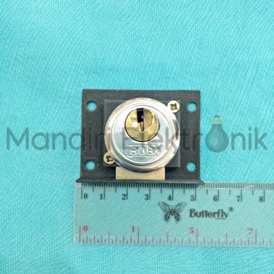 Kunci Laci / Lemari / Drawer Lock Shanghai 808 Tipe HL502P