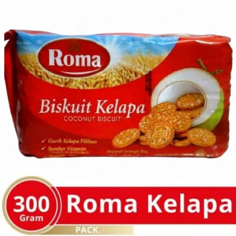 

Roma BISKUIT KELAPA 300 GR