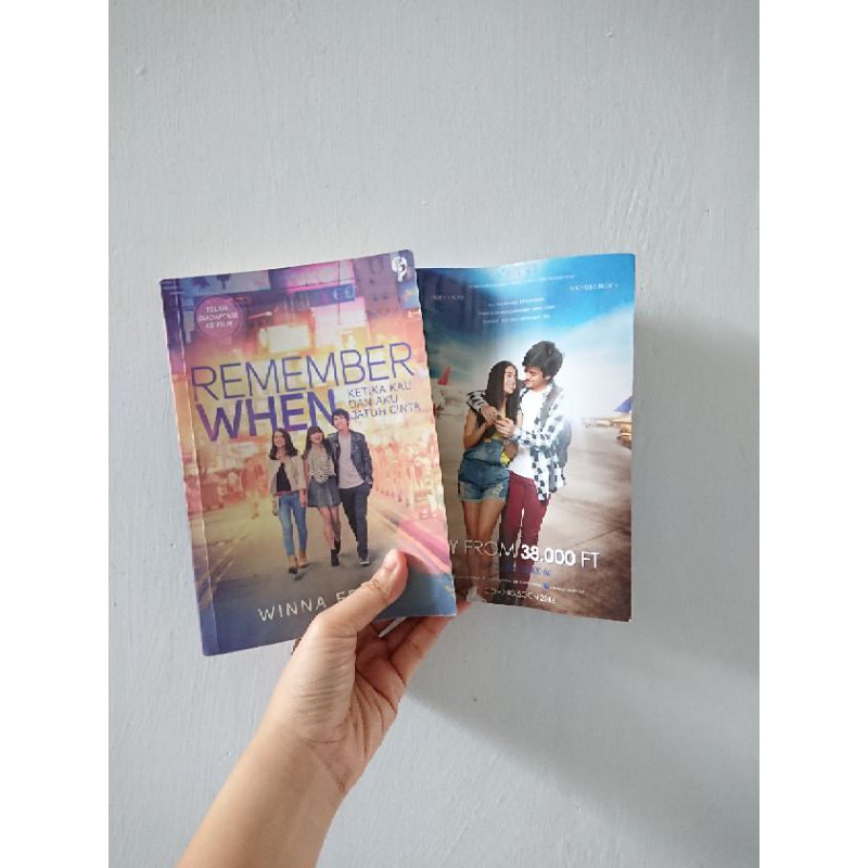 Promo Buku Novel Bekas Preloved Original Remember When dan ILY from 38.000 Ft