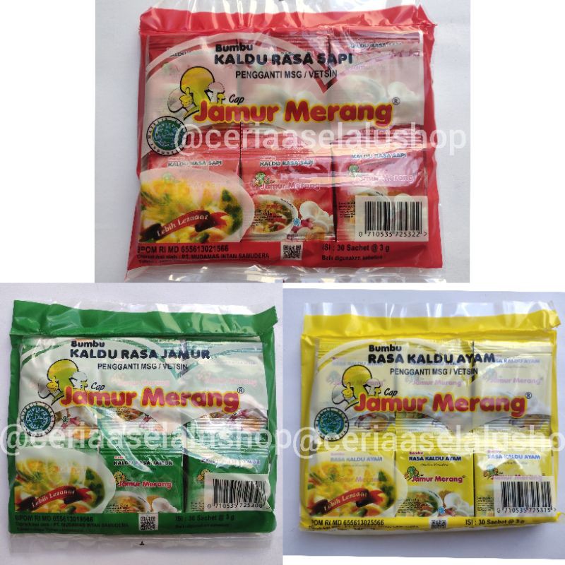 

JAMUR MERANG BUMBU MASAK PENGGANTI VETSIN / MSG