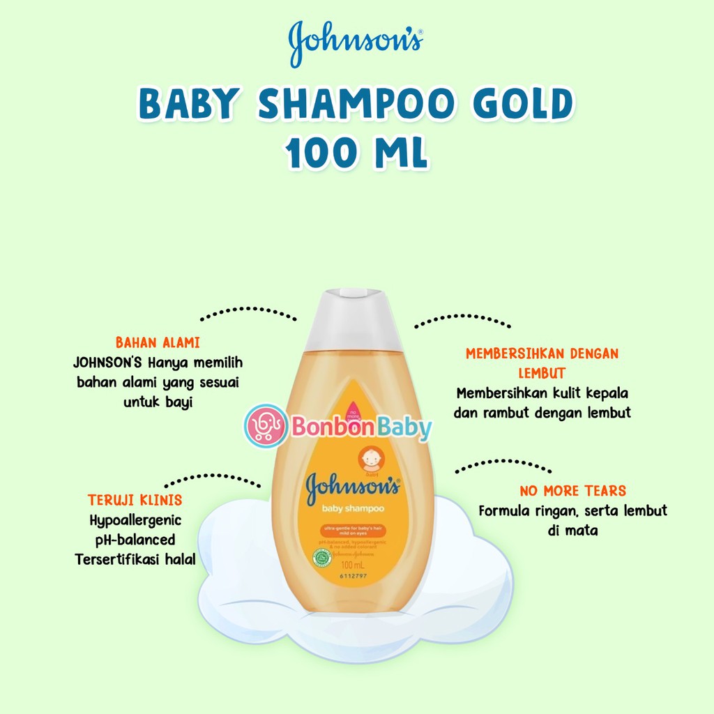 Johnson's Baby Shampoo 100ml