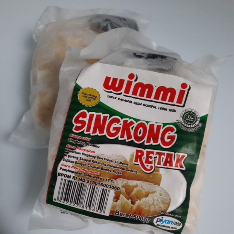 Wimmi Singkong Retak Kemasan 500 Gram