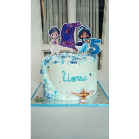 

kue tart princess jasmine alladin putri jasmine disney kota malang