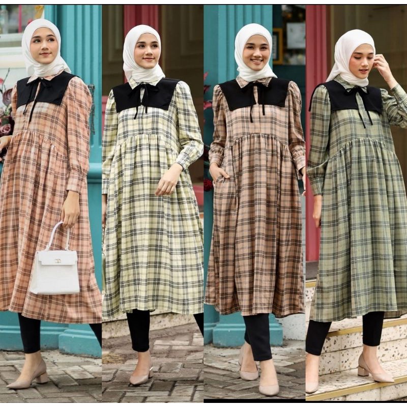 Karnika midi dress by Geulis.id (open jastip)