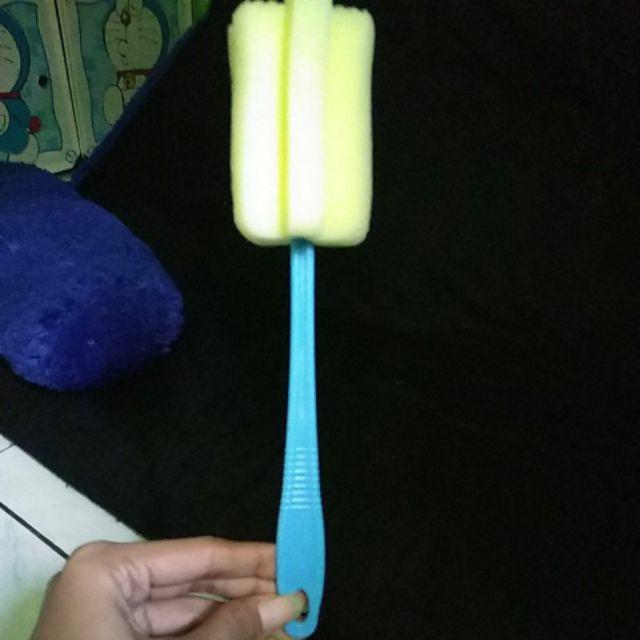 Spons Botol Spon Gelas Sponge Tongkat Pembersih Botol / Sikat Botol