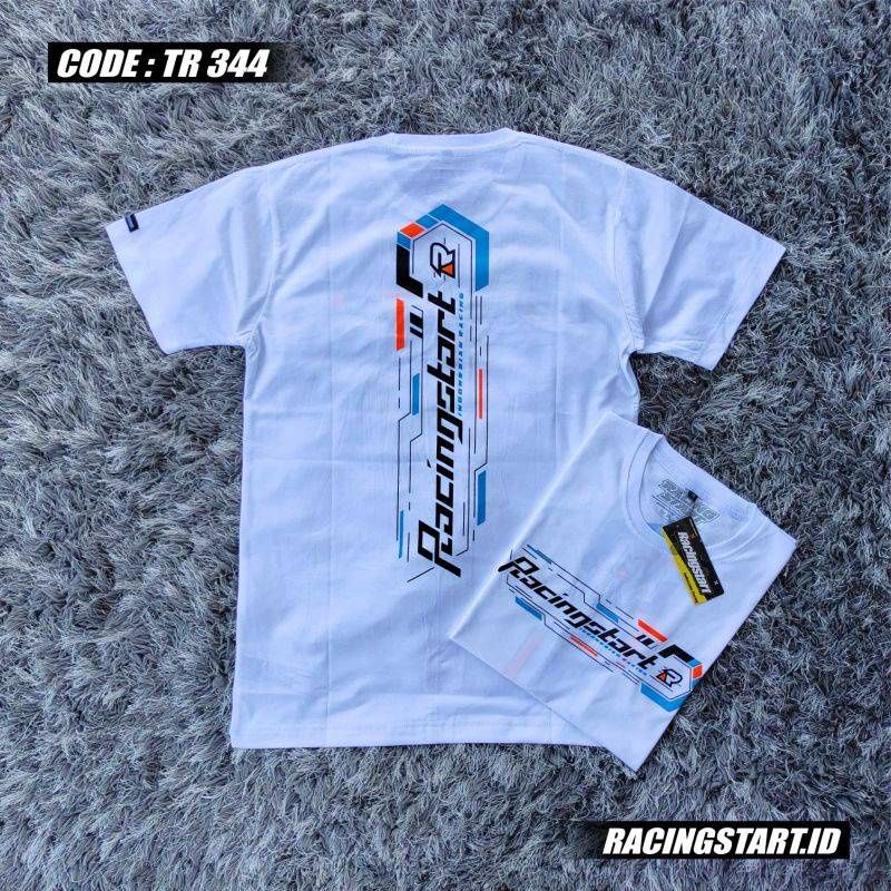 KAOS RACINGSTART FREE STICKER BISA COD