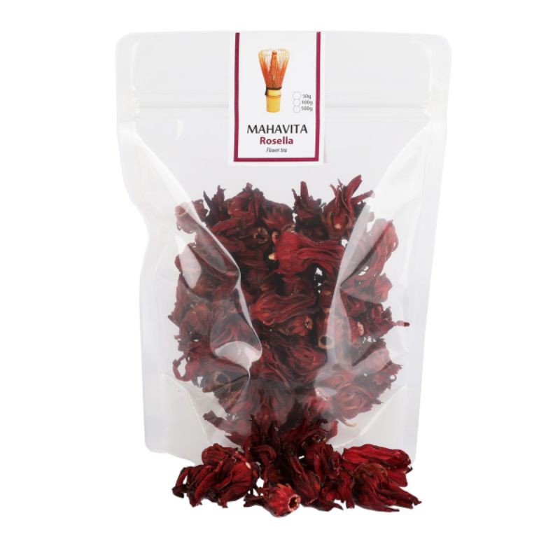 

MAHAVITA Teh bunga Rosella Merah Flower Tea Hibiscus 100g